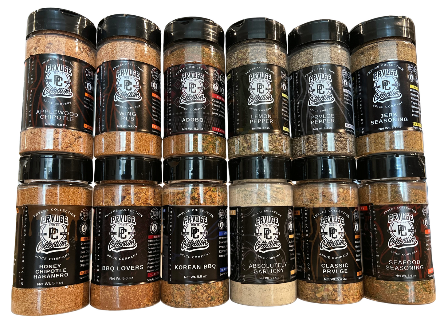 Complete Rub & Spice Blend Set